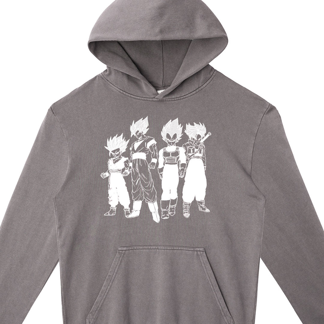 Z fighters Pullover Hoodie ( HeavyCotton)
