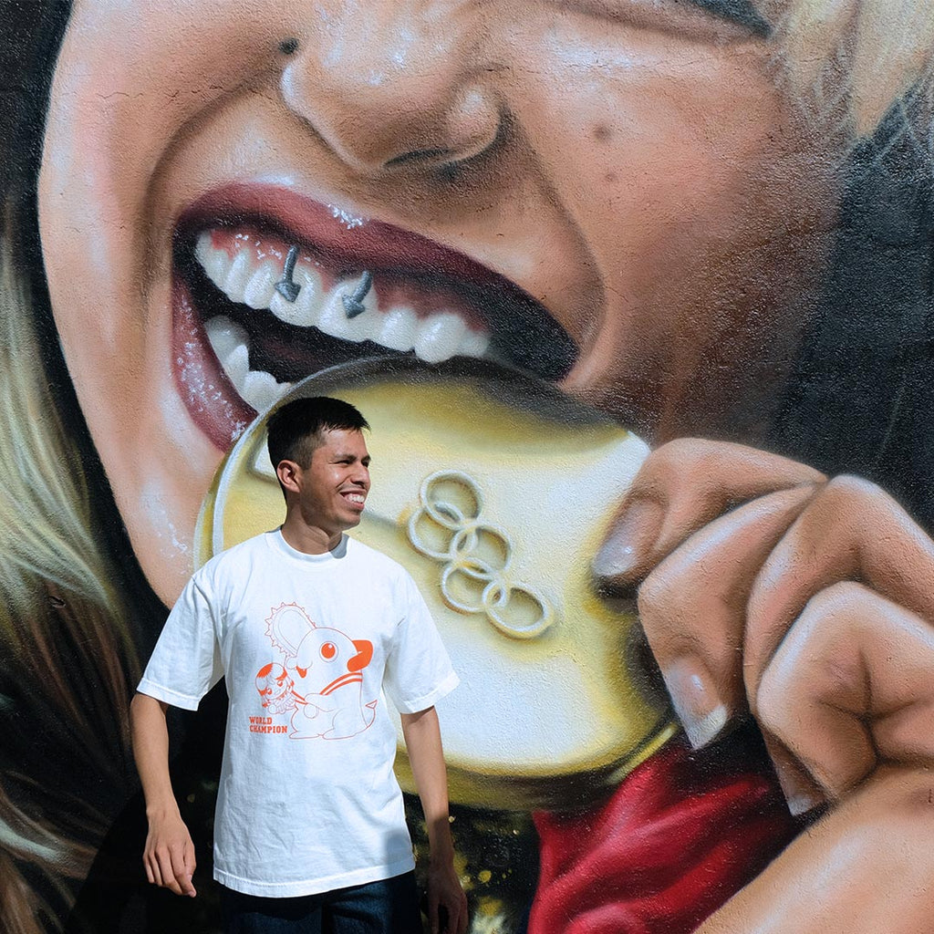 World champion Tee (Front and back Print)