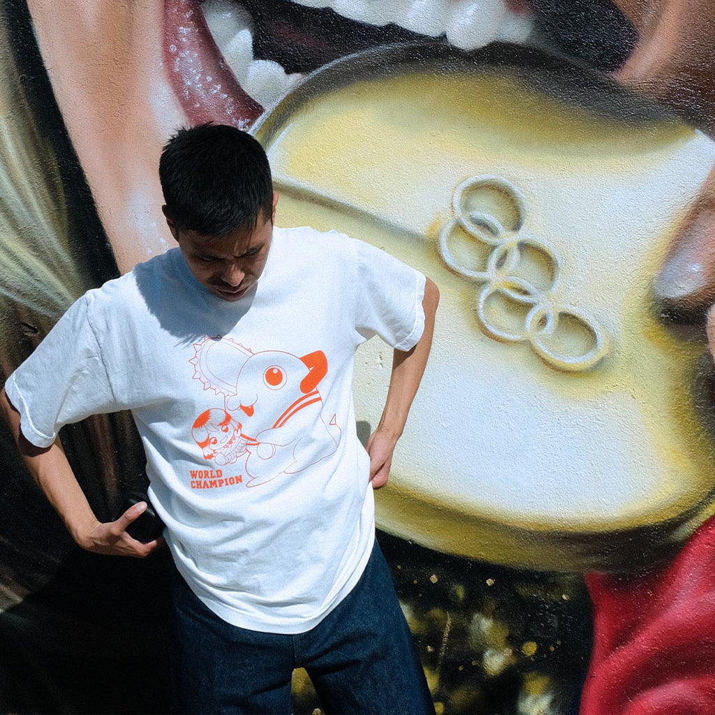 World champion Tee (Front and back Print)